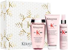 Kérastase Genesis Vánoční Set 26 - Šampon Hydro-Fortifiant 250 ml + péče 200 ml + termo-ochranný krém 150 ml Dárková sada
