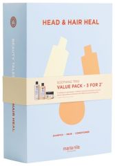 Maria Nila Head and Hair Heal Holiday Box - Šampon 350 ml + kondicionér 300 ml + maska 250 ml Dárková sada