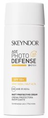 Skeyndor Age Photo Defense Matt Protective Cream SPF 50 + - Matný ochranný krém 75 ml
