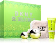DKNY Be Delicious Set - EDP 100 ml + EDP 15 ml + tělové mléko 100 ml Dárková sada
