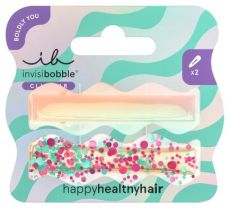 invisibobble CLIPSTAR M Galactic Halo - Sponka do vlasů 2 ks