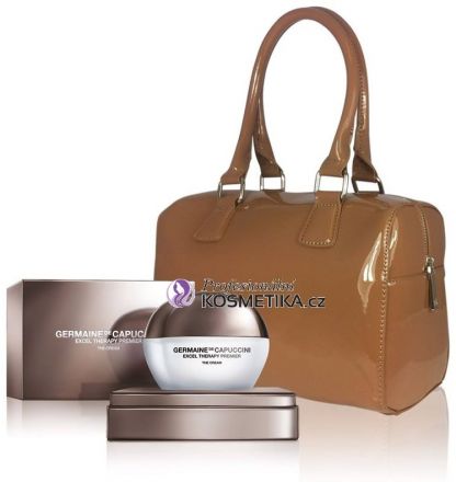 Germaine de Capuccini Excel Therapy Premier The Cream - Luxusní krém proti známkám stárnutí 50ml + Luxusní kabelka Premium Dárková sada