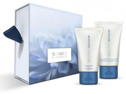 Skeyndor Aquatherm Sada 2016 - Hluboce zvlhčující krém F II 50 ml + Revitalizační krém proti stárnutí 50 ml Dárková sada