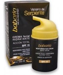Babaria Snake Venom Moisturizing Face Cream - Hydratační plěťový krém s výtažkem hadího jedu 50 ml