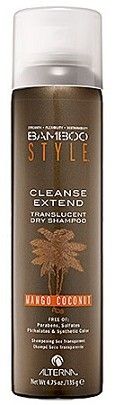 Alterna Bamboo Style Cleanse Extend Translucent Dry Shampoo Mango Cocount - Suchý šampon na vlasy mango 150 ml