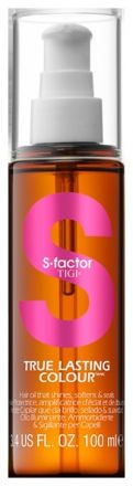 Tigi S-factor True Lasting Colour Hair Oil - Ochranný olej pro barvené vlasy 100 ml