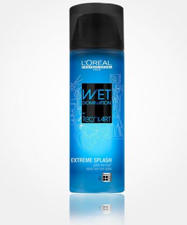 L´oréal Professionnel Wet Domination Extreme Splash - Gel na vlasy pro mokrý vzhled 150ml