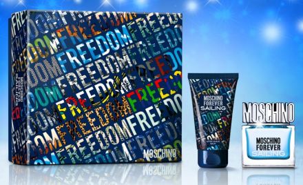 Moschino Forever Sailing Set - EdT 30ml + Balzám po holení 50ml Dárková sada