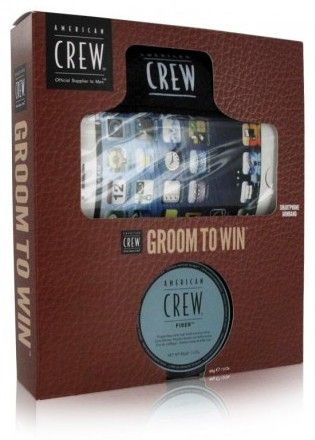 American Crew Classic Holiday Sada Duo - Fiber 85g + Obal na Smartphone 1ks Dárková sada