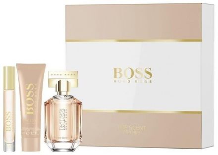 Hugo Boss Boss The Scent For Her EdP 50 ml + EdP 7,4 ml + Tělové mléko 50 ml Dárková sada