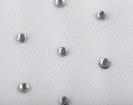 Nažehlovací kamínky do vlasů krystal 36ks