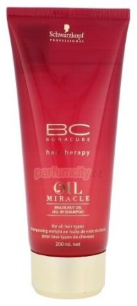Schwarzkopf Oil Miracle Brazilnut Oil Shampoo - Pečující šampon pro ochranu barvy vlasů 30ml cestovní balení