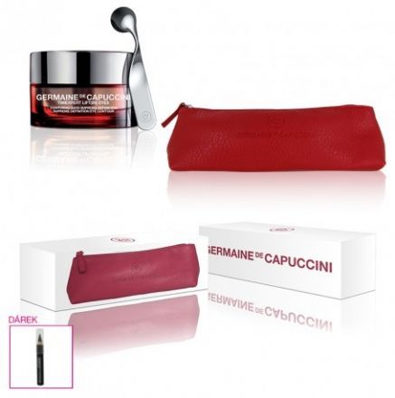 Germaine de Capuccini Timexpert Lift (IN) Eye Sada - Oční krém 15ml + Tužka na oči Kajal Černá č.1 + Neceser Dárková sada