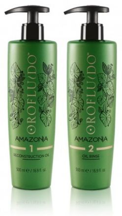 Orofluido Amazonia Reconstruction Step 1 + Step 2 - Regenerační péče krok 1 a krok 2 2x500ml