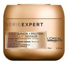L´oréal Professionnel Expert Absolut Repair Gold Quinoa+Protein Mask - Regenerační maska pro poškozené vlasy 75 ml Cestovní balení