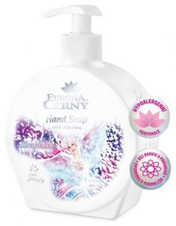 Eurona Cerny Hand Soap with Aloe Wera - Tekuté mýdlo s Aloe vera 400 ml