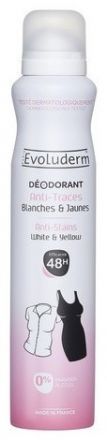 EvoludermDeodorant Anti-traces - Deodorant Invisible beze stop 200 ml
