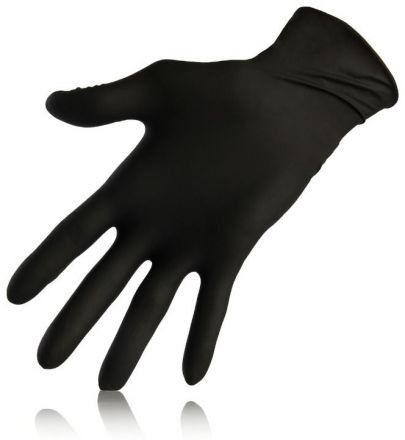 Labor Pro Jednorázové nitrilové rukavice černé M 100 ks