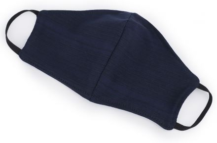 Rouška bavlněná dvouvrstvá černá