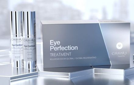 Casmara Eye Perfestion Treatment - Oční krém proti vráskám 15 ml + Krém proti kruhům a váčkům pod očima 15 ml Dárková sada