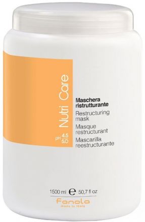 Fanola Nutri Care Restructuring Mask - Výživná vlasová maska 1500 ml