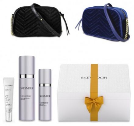 Skeyndor Premium Corecctive Vánoční Sada Normální Pleť - Emulze 50 ml + Sérum 30 ml + CC krém na oční okolí 15 ml Dárková sada