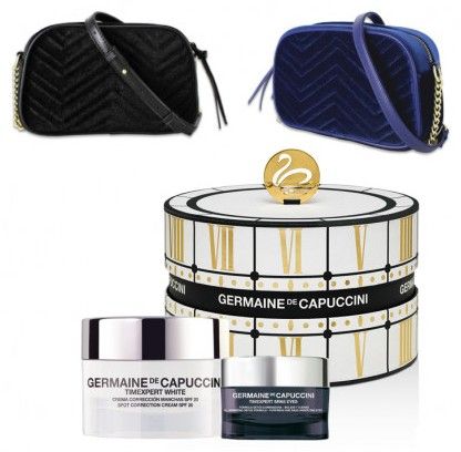 Germaine de Capuccini Timexpert White Vánoční Sada - Krém SPF 20 50 ml + krém na oční okolí 15 ml Dárková sada