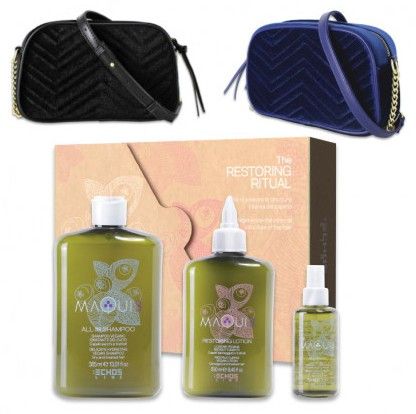 Echosline Maqui 3 Obnovující rituál - šampon 385 ml + lotion 250 ml + olej 100 ml Dárková sada