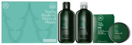 Paul Mitchell Tea Tree Special Deluxe Gift Set - Šampon 300 ml + kondicionér 300 ml + stylingový krém 85 g + mýdlo 150 g Dárková sada