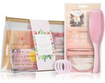 Tangle Teezer Beauty Secrets Set - Tangle Teezer kartáč na vlasy + Kocostar maska + Invisibobble gumičky do vlasů 3 ks Dárková sada