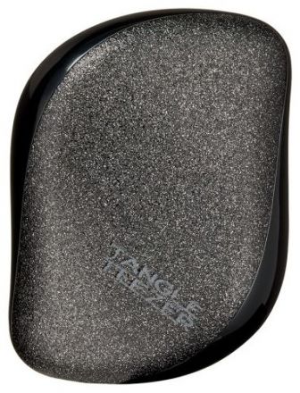 Tangle Teezer® Compact Styler Black Sparkle - Kompaktní kartáč na vlasy Černý třpytivý