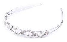 Štrasová čelenka do vlasů č. 2