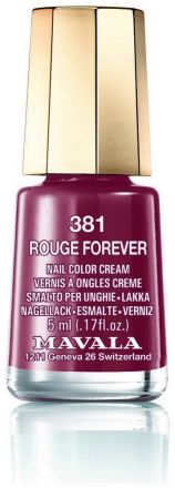 Mavala Minicolor Nail Care - Lak na nehty č. 381 Rouge Forever 5 ml