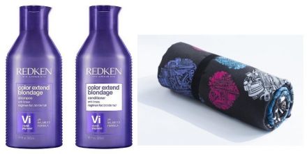 Redken Color Extend Blondage Set - Šampon pro blond vlasy 300ml + Kondicioner pro blond vlasy 300ml Dárková sada
