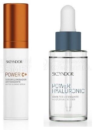 Skeyndor Power C+ Sada - Sérum 30 ml + hydratační booster 15 ml Dárková sada