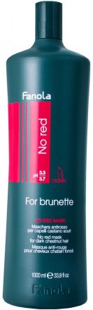 Fanola No Red Mask - Maska pro brunetky proti nechtěným červeným odleskům 1000 ml
