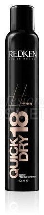Redken Quick Dry 18 - Vlasový sprej 57 g Cestovní balení