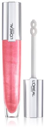 L’Oréal Paris Brilliant Signature Plump - Lesk na rty s kyselinou hyaluronovou č. 406 7 ml