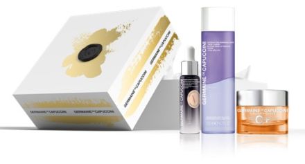 Germaine de Capuccini Timexpert C+ Vánoční Sada - Krém 50 ml + sérum SRNS 15 ml + dvoufázový odličovač 125 ml Dárková sada
