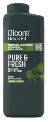 Dicora Shampoo 2IN1 Pure & Fresh - Šampon a kondicionér 2 v 1 pro zdravé vlasy bez lupů 400 ml