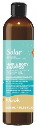Nook Solar Hair and Body Shampoo - Sluneční šampon na vlasy a tělo 300 ml