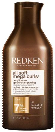 Redken All Soft Mega Curls Conditioner - Kondicionér pro velmi suché nebo kudrnaté vlasy 300 ml