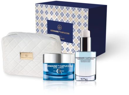 Germaine de Capuccini Excel Therapy O2 Vánoční Sada - Krém 50 ml + sérum 3D 30 ml Dárková sada