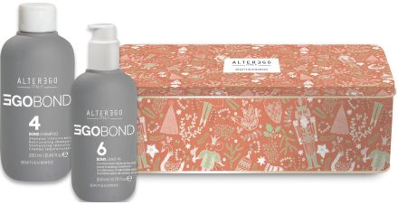 Alter Ego Ego Bond Vánoční Set - Šampon 250 ml + kondicionér 200 ml Dárková sada