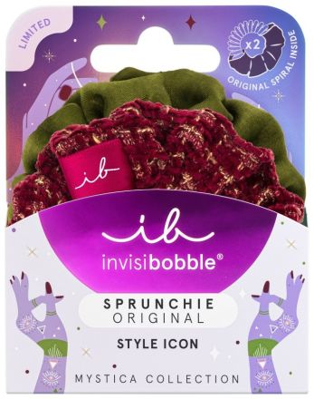 Invisibobble Sprunchie Mystica Merry for Love - Gumička do vlasů 2 ks