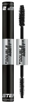Palladio Double Agent Faux Lash Effect Mascara - Řasenka s obsahem rýžového vosku 2x 5,5 ml černá