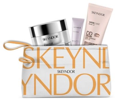 Skeyndor Eternal Normální až suchá pleť Set - Zpevňující krém 50 ml + oční krém 5 ml + DD krém 40 ml Dárková sada