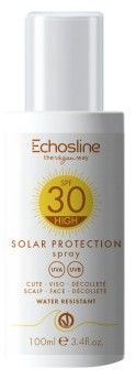 Echosline Solar Spray With SPF 30 - Fluid pro ochranu vlasové pokožky, obličeje a dekoltu 100 ml