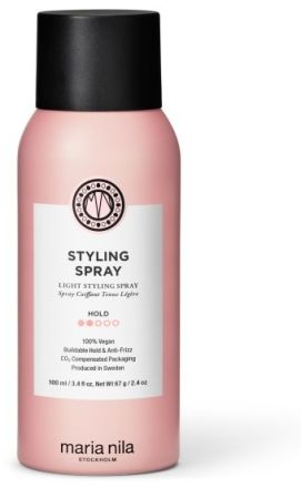 Maria Nila Styling Spray - Jemný sprej na vlasy s lehkou fixací 100 ml Cestovní balení