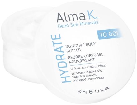 Alma K Nutritive Body Butter - Vyživující tělové máslo 50 ml Cestovní balení